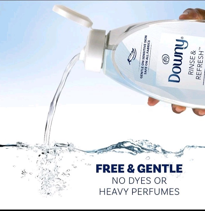 Downy Rinse and Refresh Free & Clear 3 X Odor Power Size 48 oz Sealed