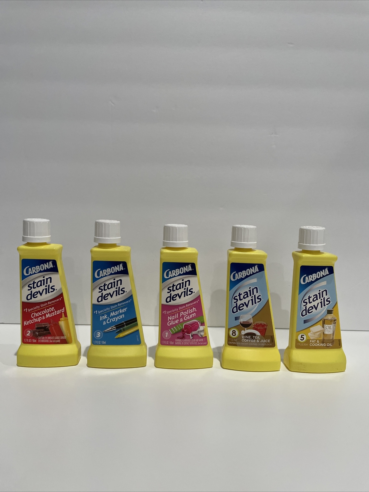 Carbona Stain Devils – Ink or Chocolate Or Nail Polish, Wine, Oil – Your Choice