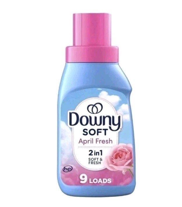 🩷 DOWNY SOFT (2-PACK) 8 Fl. Oz. 🌸🫧 ●APRIL FRESH● 🫧🌸 2-In-1 Fabric Softner.
