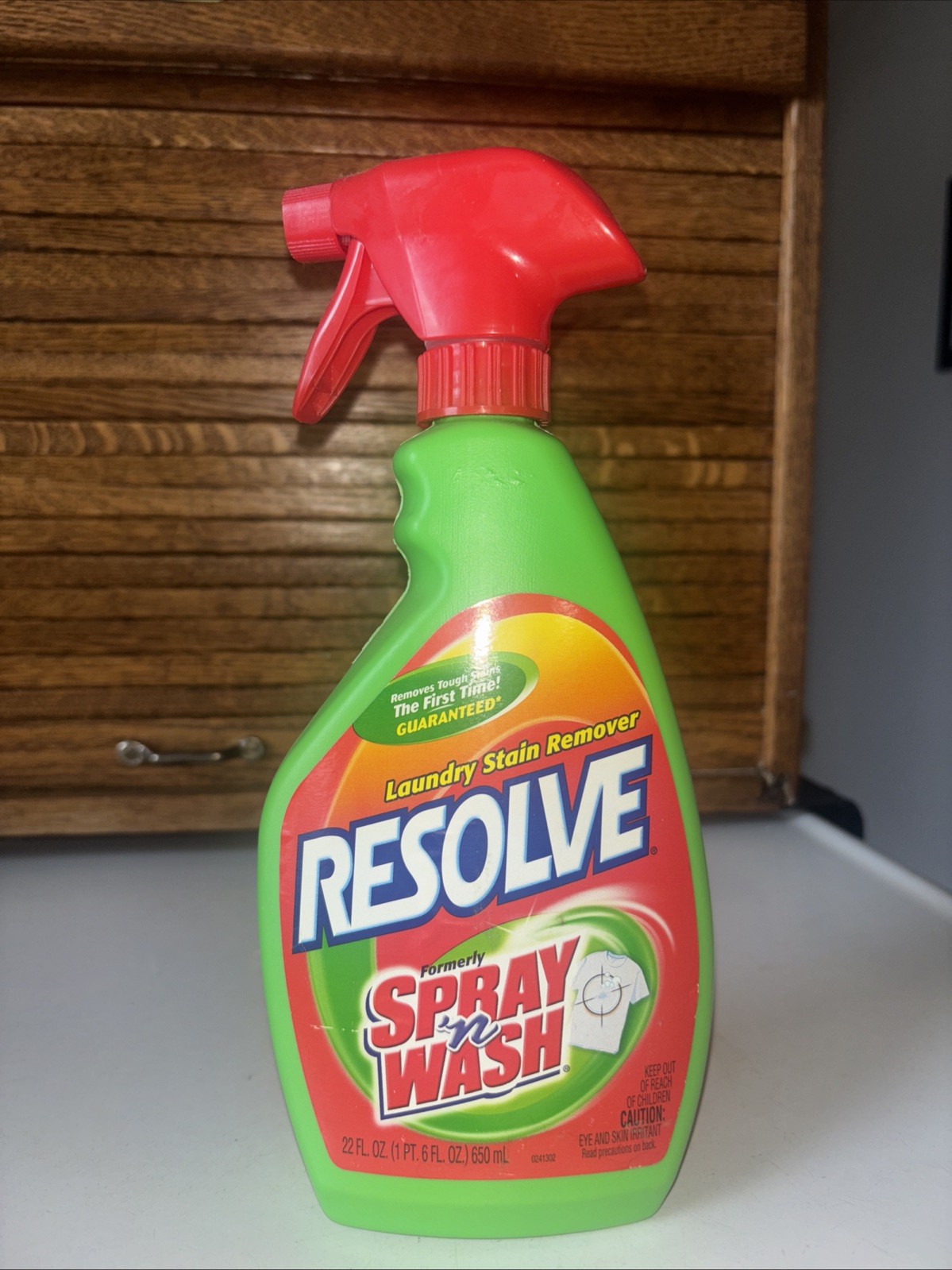 Resolve Formerly Spray N Wash NOS 22 FL. OZ. Laundry Stain Remover