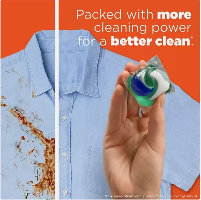New Tide PODS Laundry Detergent Pacs – Spring Meadow, 156 ct Pods, Stain Free
