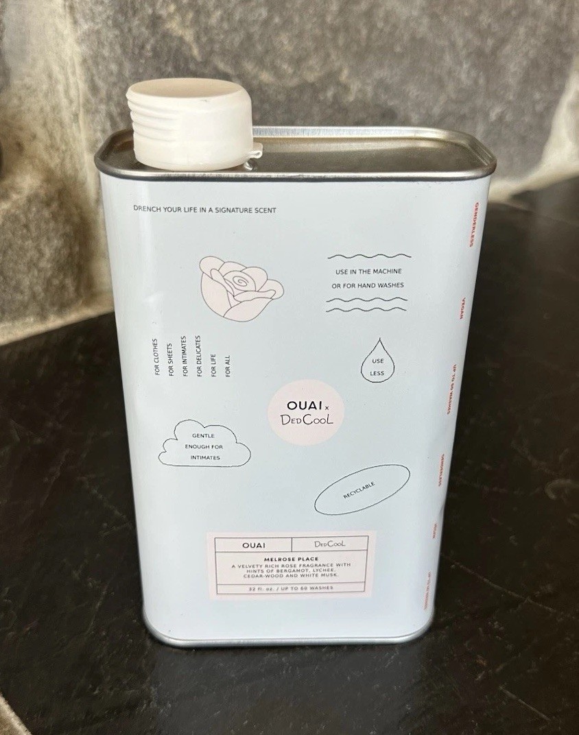 Rare Discontinued DedCool X OUAI Laundry DEDtergent Clean NonToxic Melrose Place