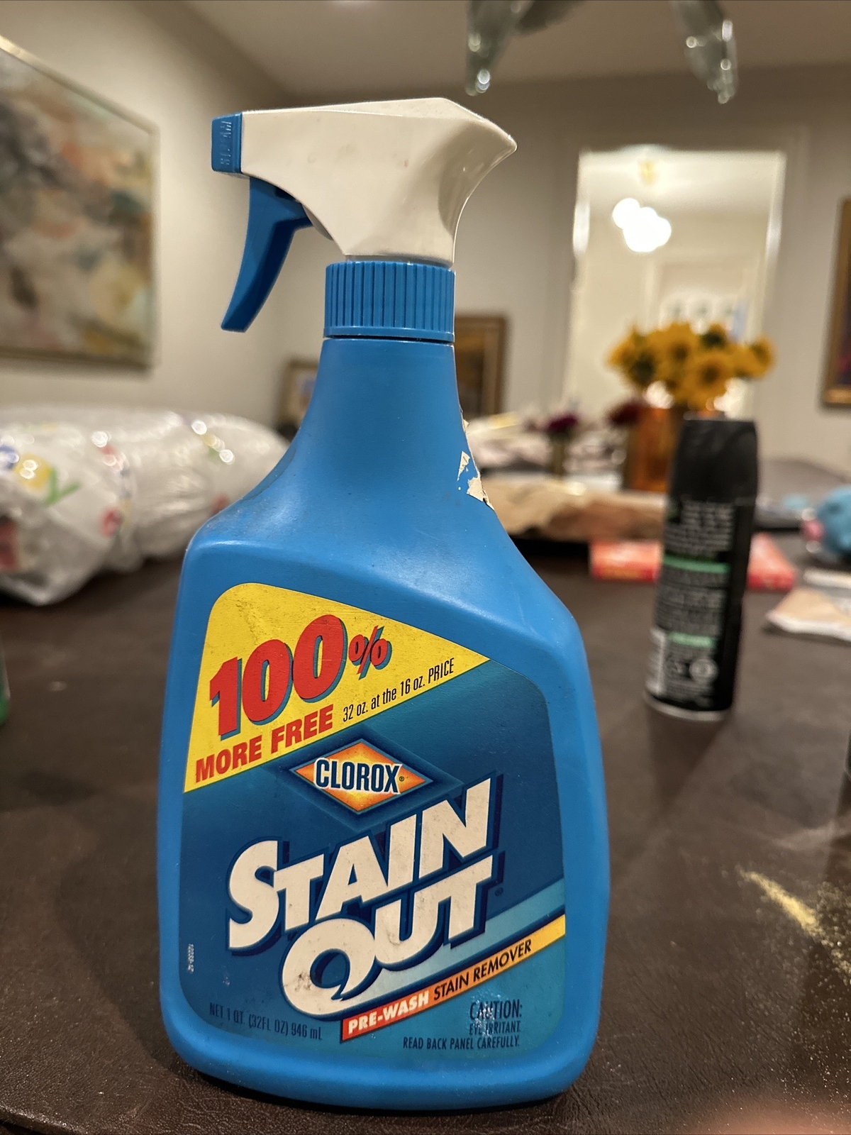 Clorox Stain Out Bleach Free Laundry Stain Remover Discontinued Value Sz 32 Oz.