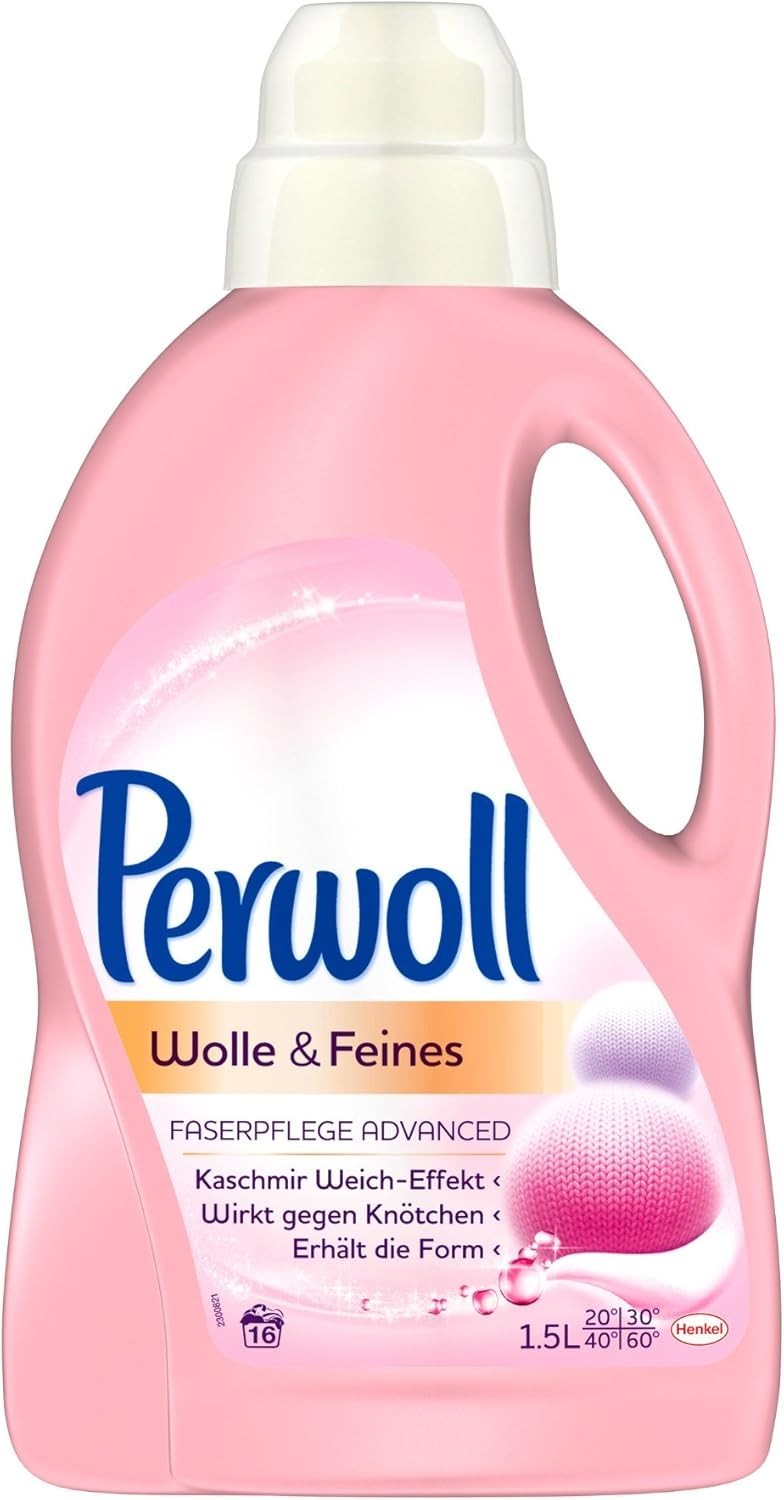 Economical 1.5L Unscented Detergent for Wool, Silks & Delicates – Clean Rinse