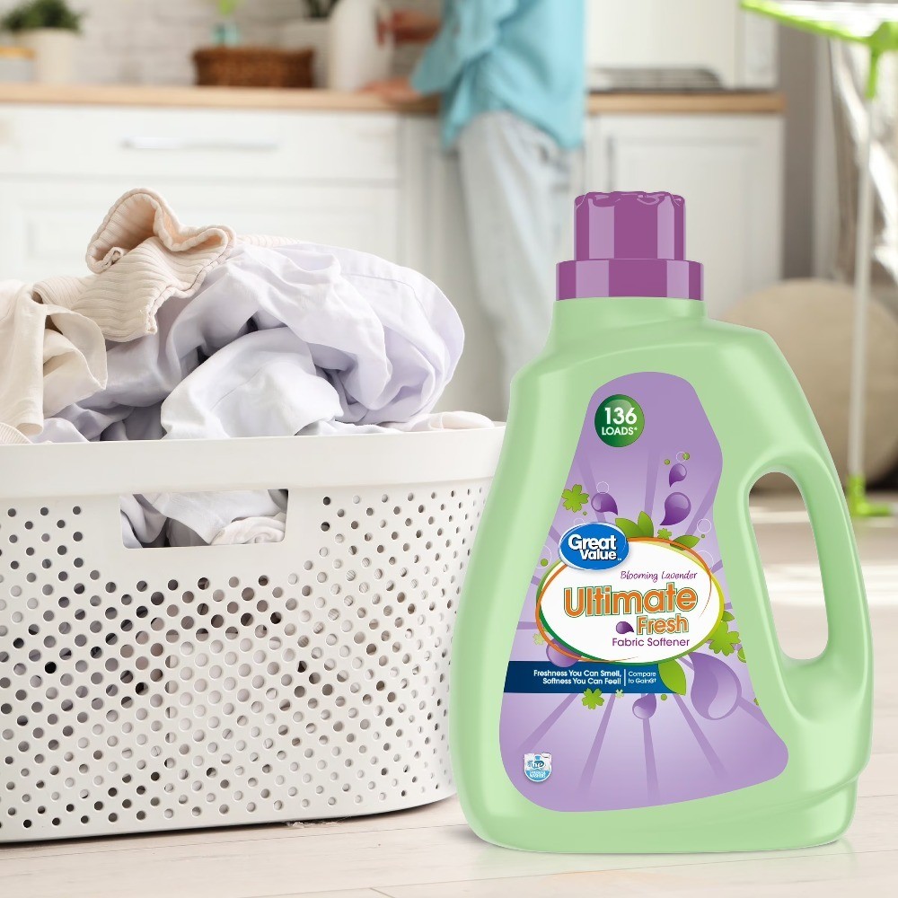 Ultra Fresh Fabric Softener Blooming Lavender Scent 100 Fluid Ounces 136 Loads