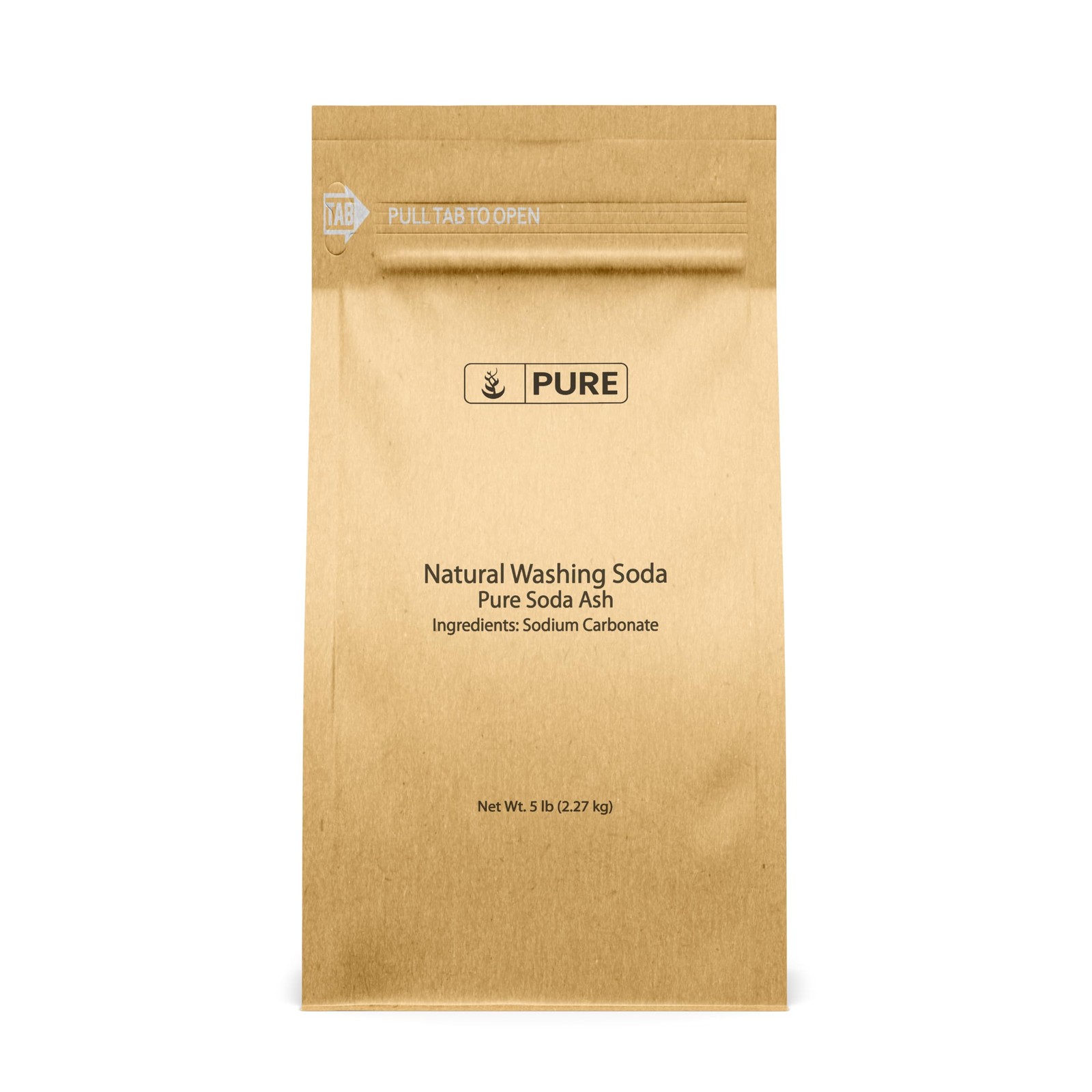 Pure Original Ingredients, Washing Soda, 5 Lb 80 Ounce (Pack of 1)