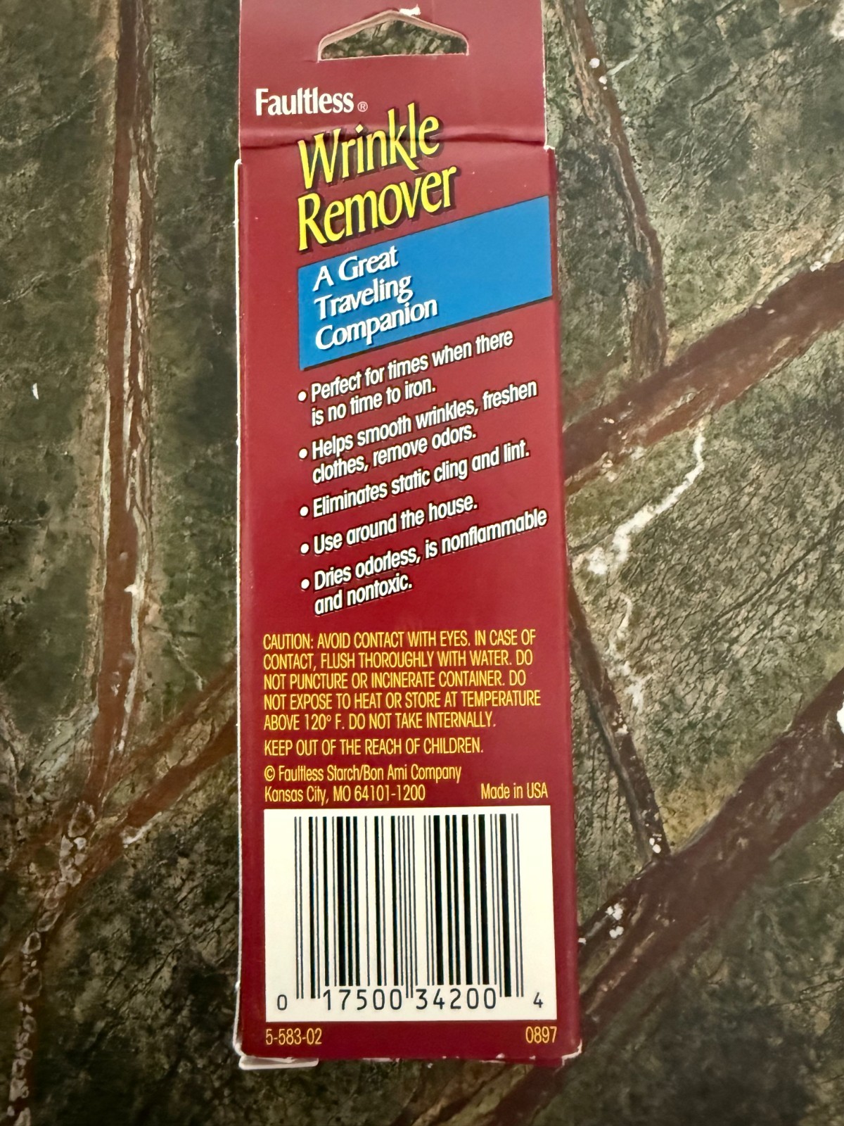Faultless Wrinkle Remover (3.5 Oz)