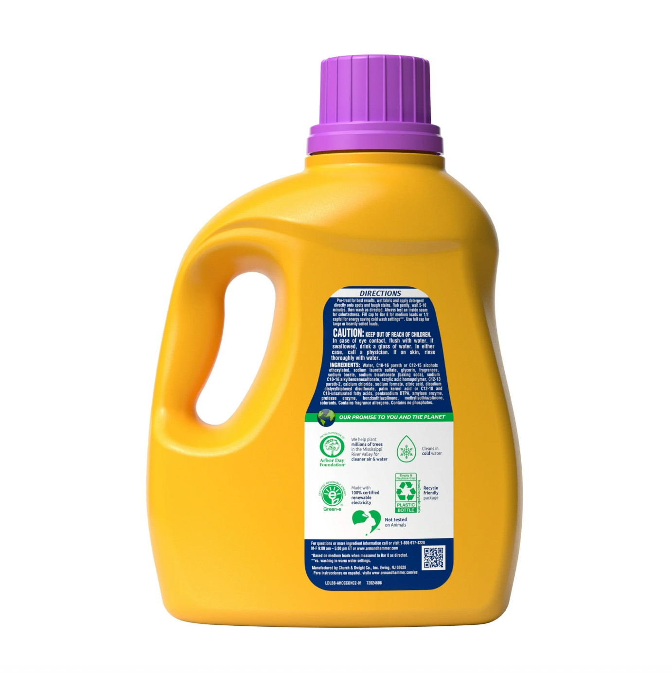 Plus OxiClean Odor Blasters Liquid Laundry Detergent, Fresh Scent, 100.5 fl oz