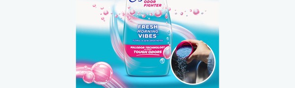 Crystals In-Wash Scent Booster, Fresh Cherry Blossom, 21 oz (Pack of 4),