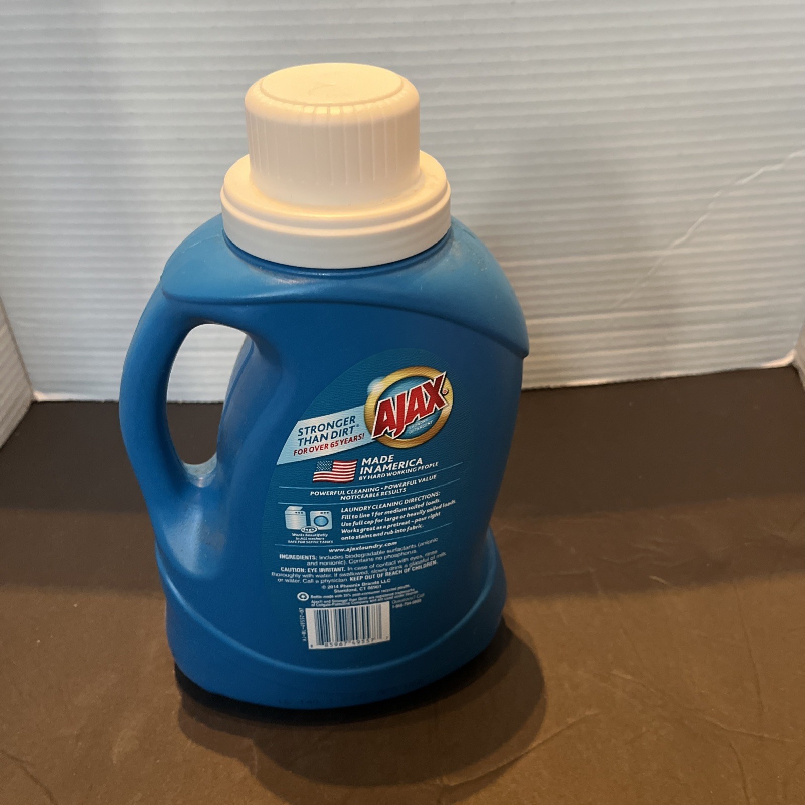 Ajax Advanced Bleach Alternative Laundry Detergent Liquid Soap HE 50 oz New