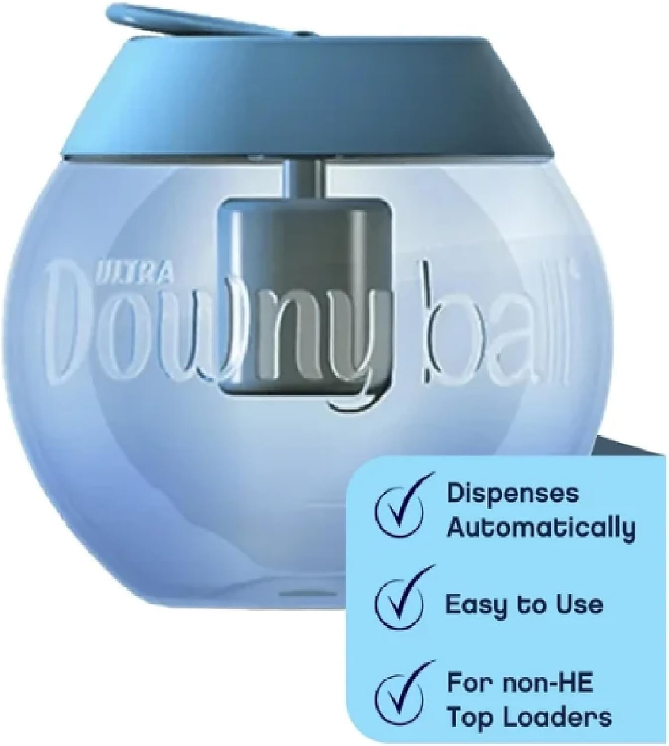 Three (3) Count Downy Ball Automatic Liquid Fabric Softener Dispenser for Washer