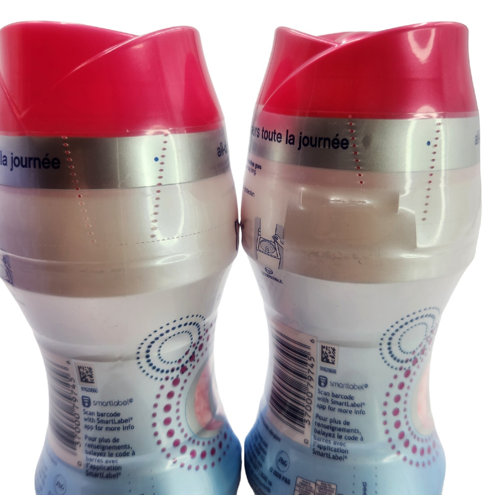 2 Downy Fresh Protect In Wash Beads April Fresh with Febreze Odor Defense 4.3 oz