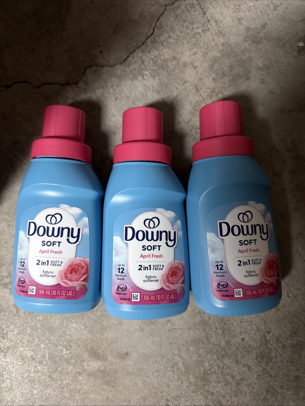 Ultra Downy April Fresh Liquid Fabric Softener, 10oz (306ml) (Pack of 3)