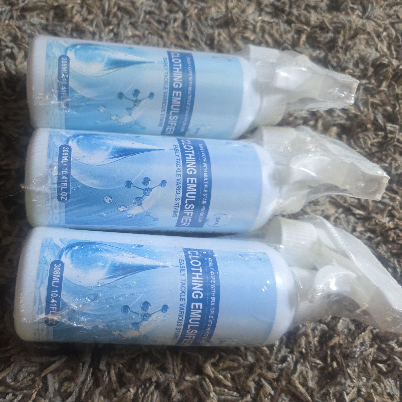 3 Pack Natural Clothing Emulsifier Non Ionic Emulsifier Cleaner – Brand New