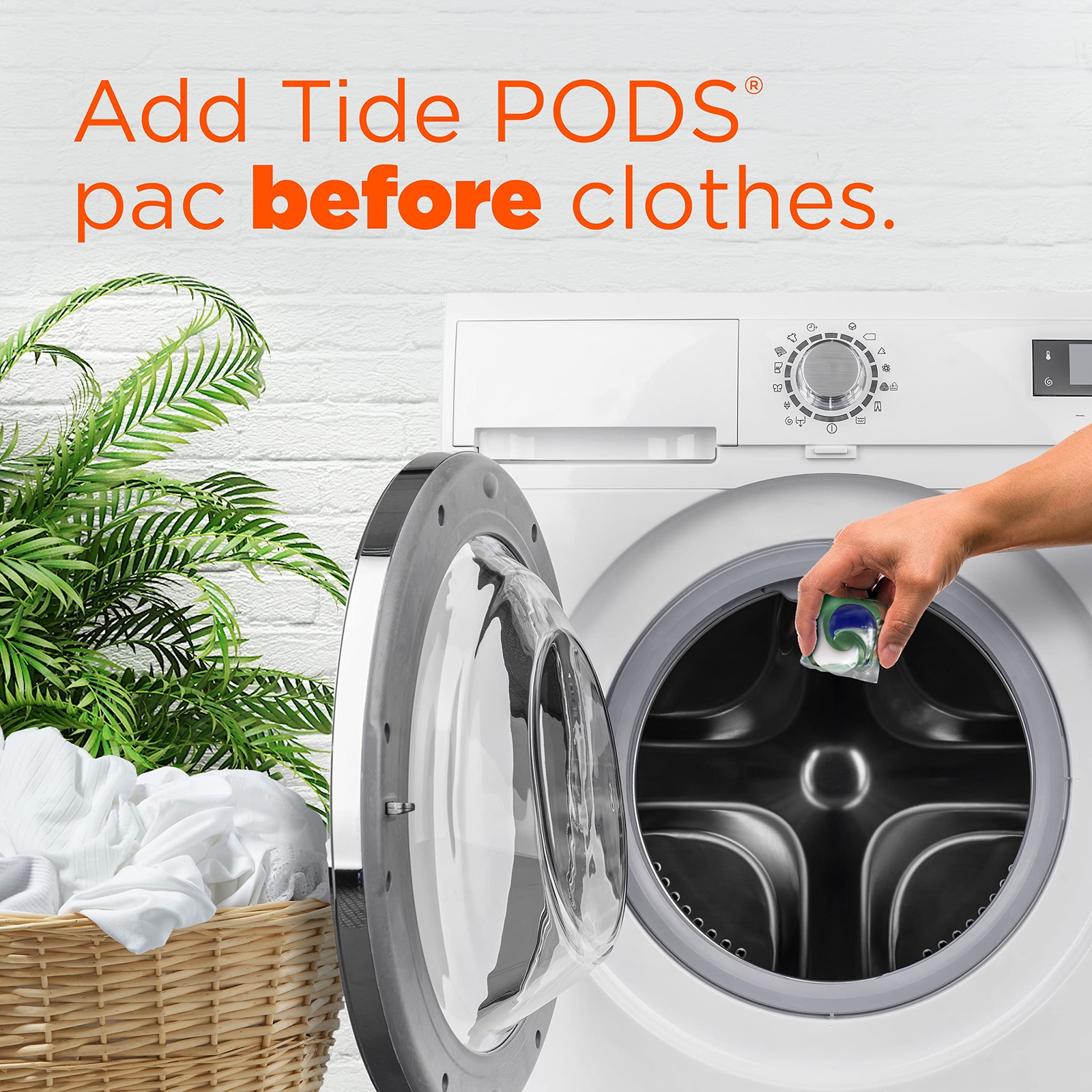 Tide Heavy Duty PODS 45 Count Original Scent 10X Cleaning Power Laundry Deter…