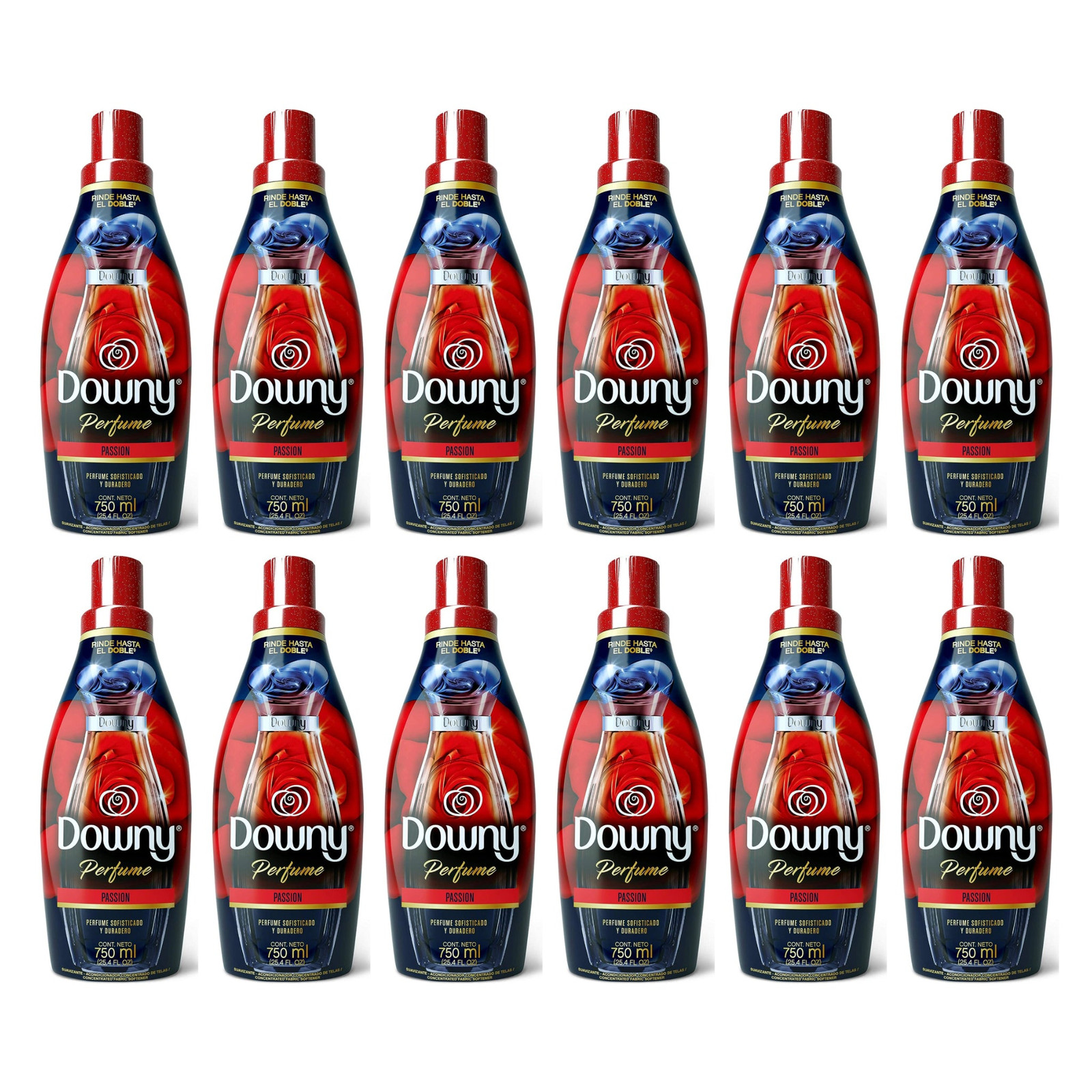 Downy Fabric Softener – Perfume Collections Passion, 750ml (Pack of 12)