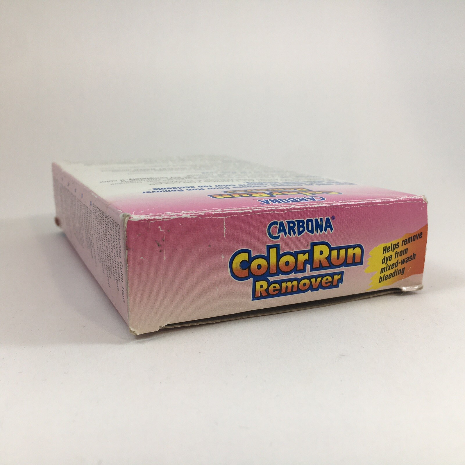 Vintage Carbona Color Run Dye Remover 7 oz. Bleach-Free Laundry Powder 1990s NOS