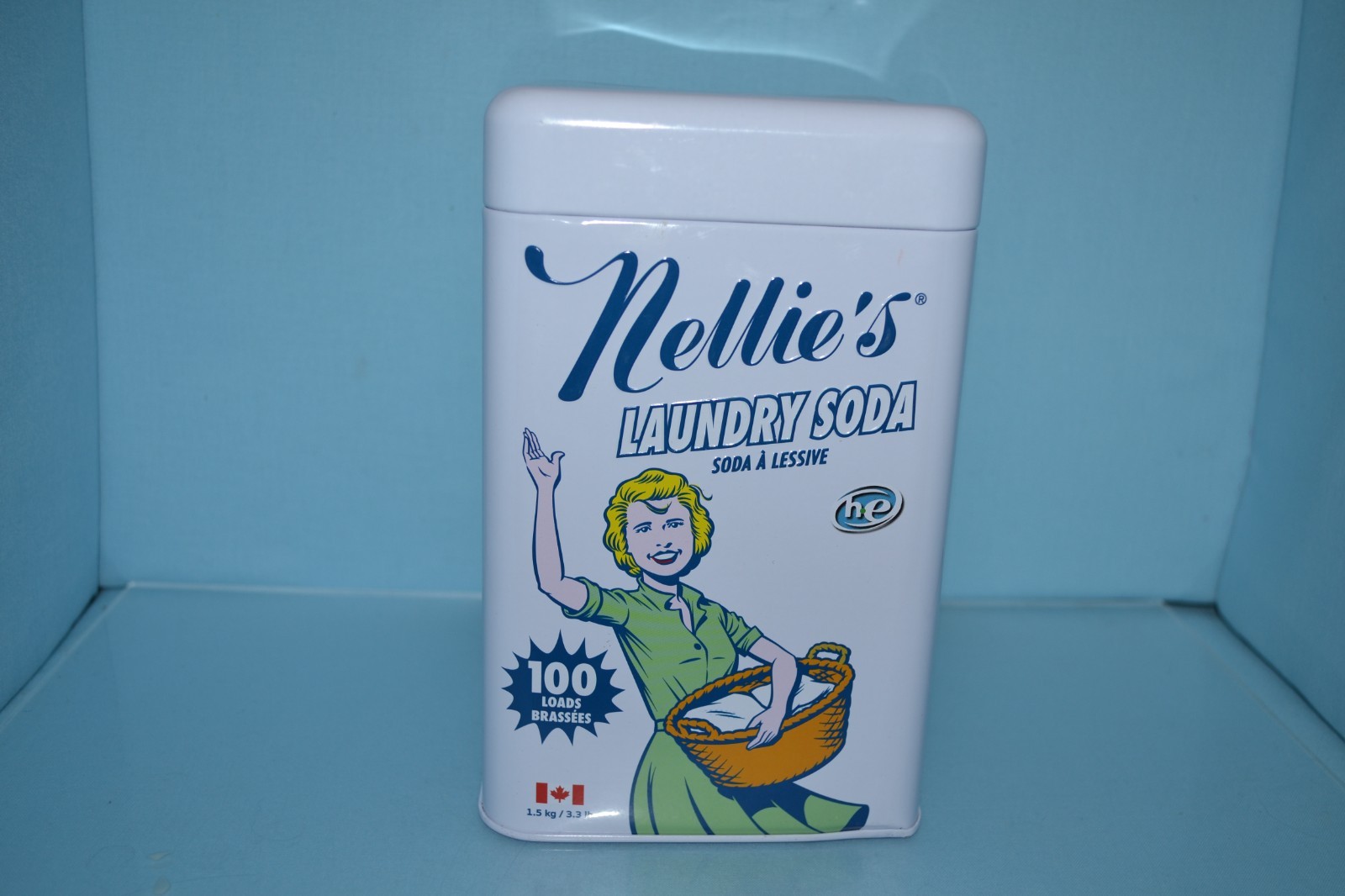 Nellie’s Laundry Soda – Concentrated Laundry Detergent Powder – 100 Loads