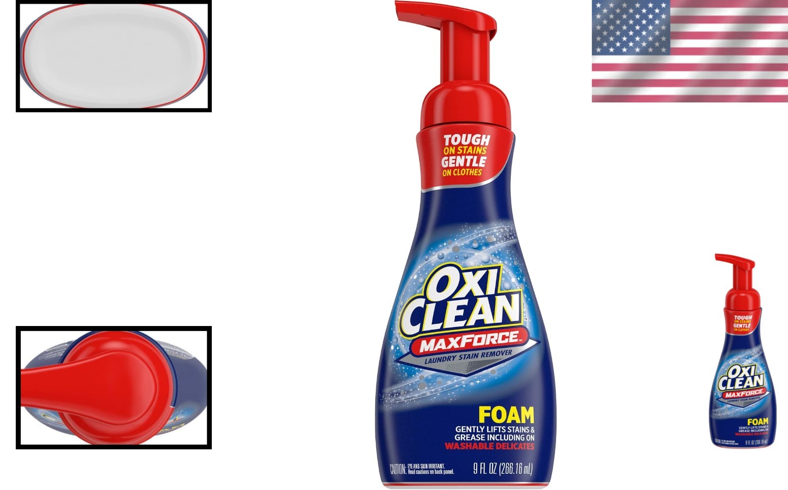 Max Force Foam Laundry Pre-Treater – Stain Remover