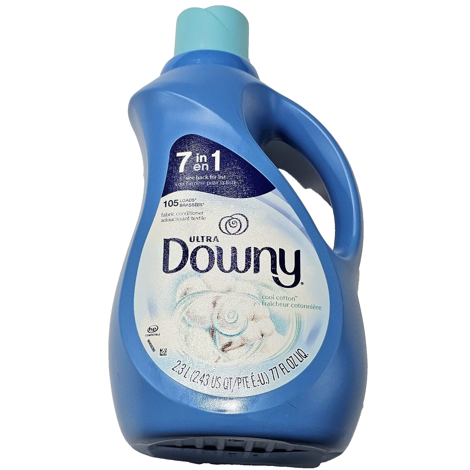 Ultra Downy Cool Cotton Fabric Conditioner 105 Loads 77oz.