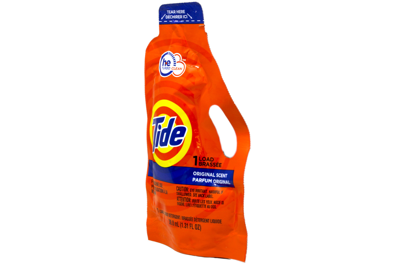 5 Pack Tide Ultra Concentrated Laundry Detergent, Travel Size, 1.31 fl oz