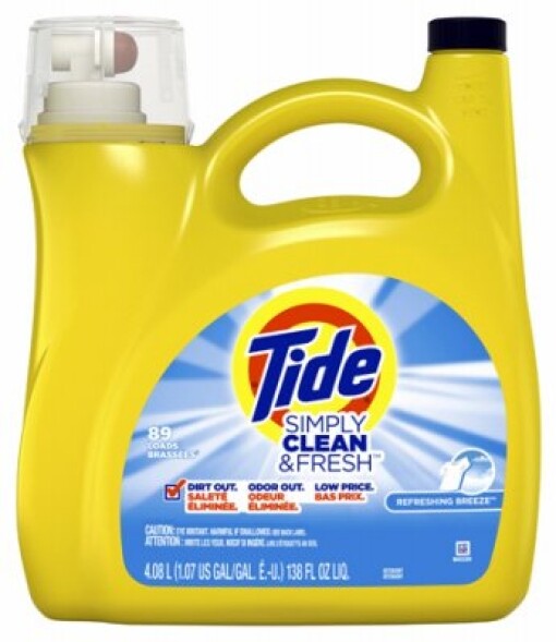 Procter & Gamble 89131 Simply Clean & Fresh Laundry Detergent, Liquid, Breeze Sc