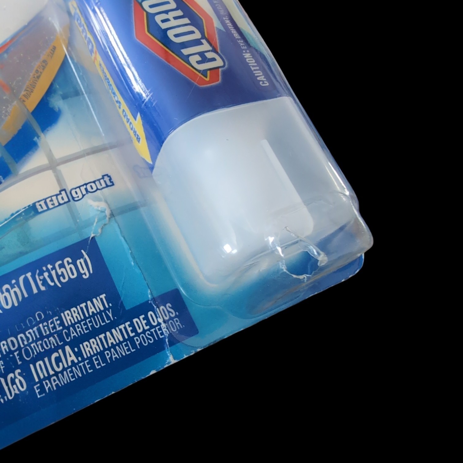 Clorox Bleach Pen (2) Fine Broad Dual-Tipped Zero No Splash Tile Grout SEALED