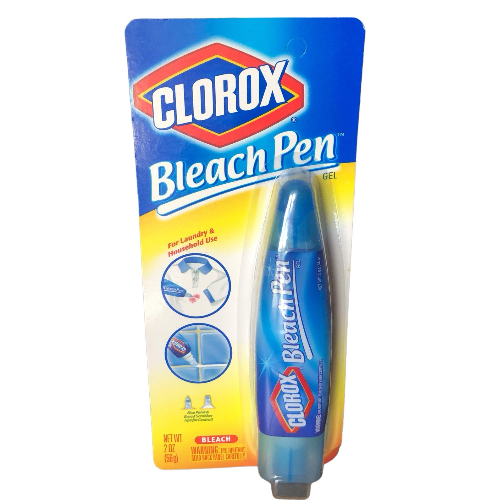 Clorox Bleach Pen Gel Dual Tipped 2 oz Sealed New Vintage 2002