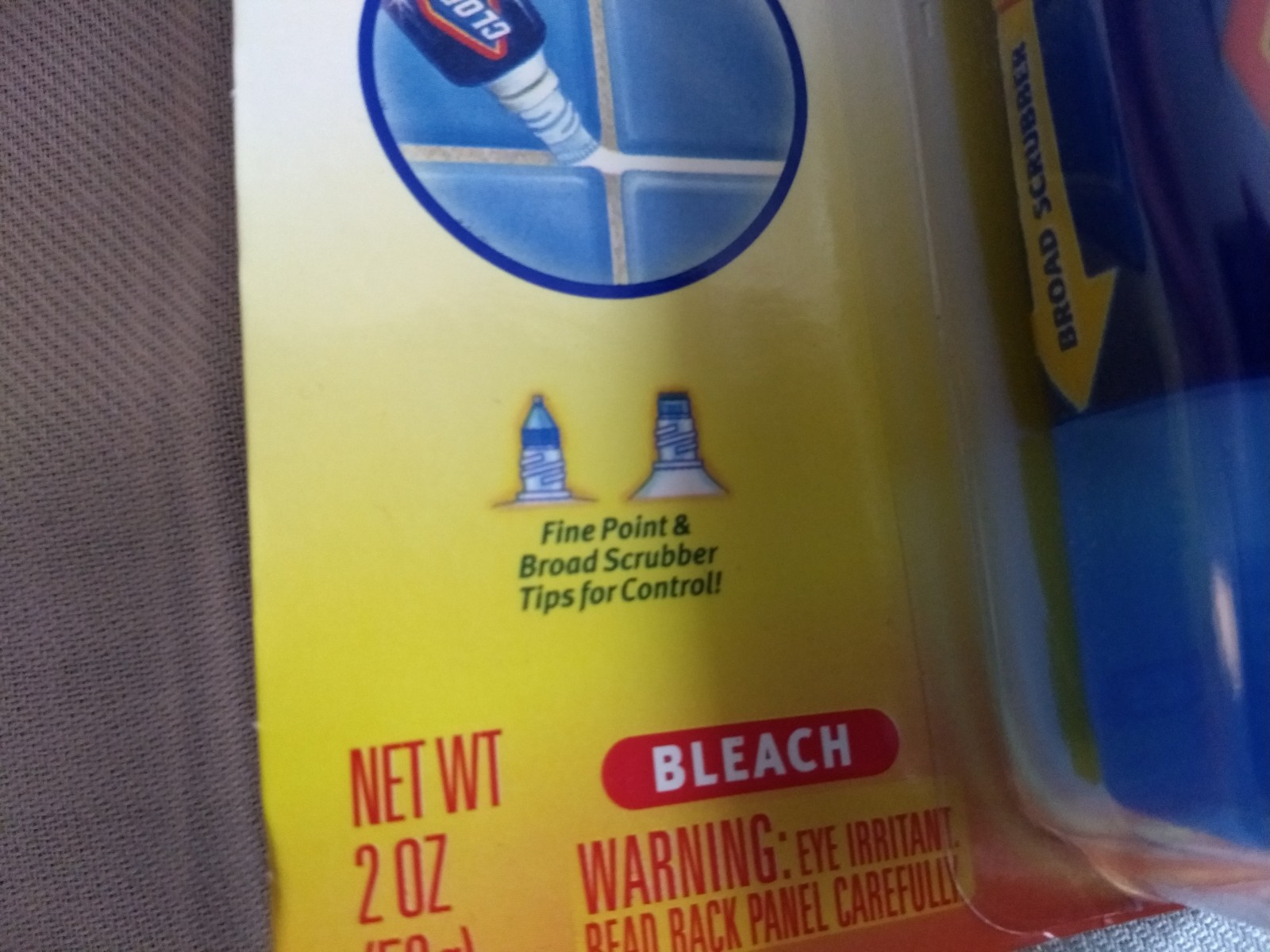 Clorox Bleach Pen Gel Vtg 2002 Dual Tipped 2oz New Sealed NOS