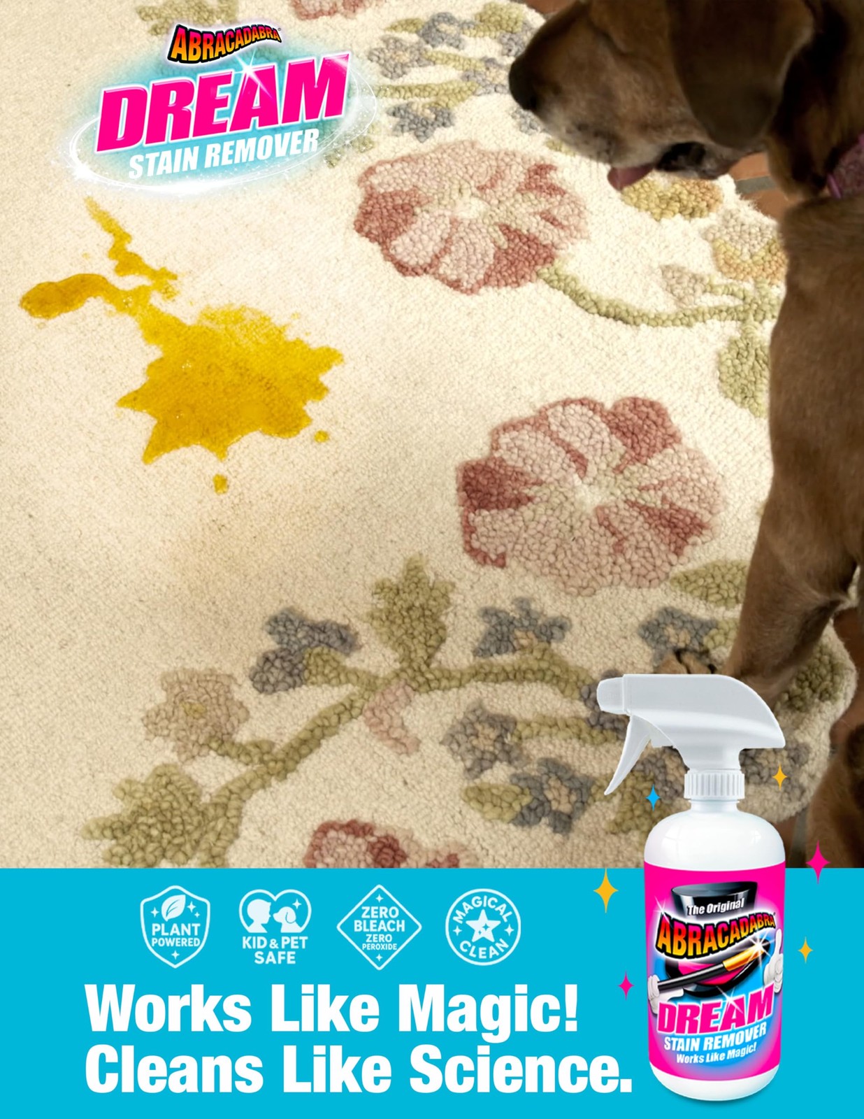® Dream Stain – 16oz Instant Stain Treatment for Fresh Spills & Set-In Stains…