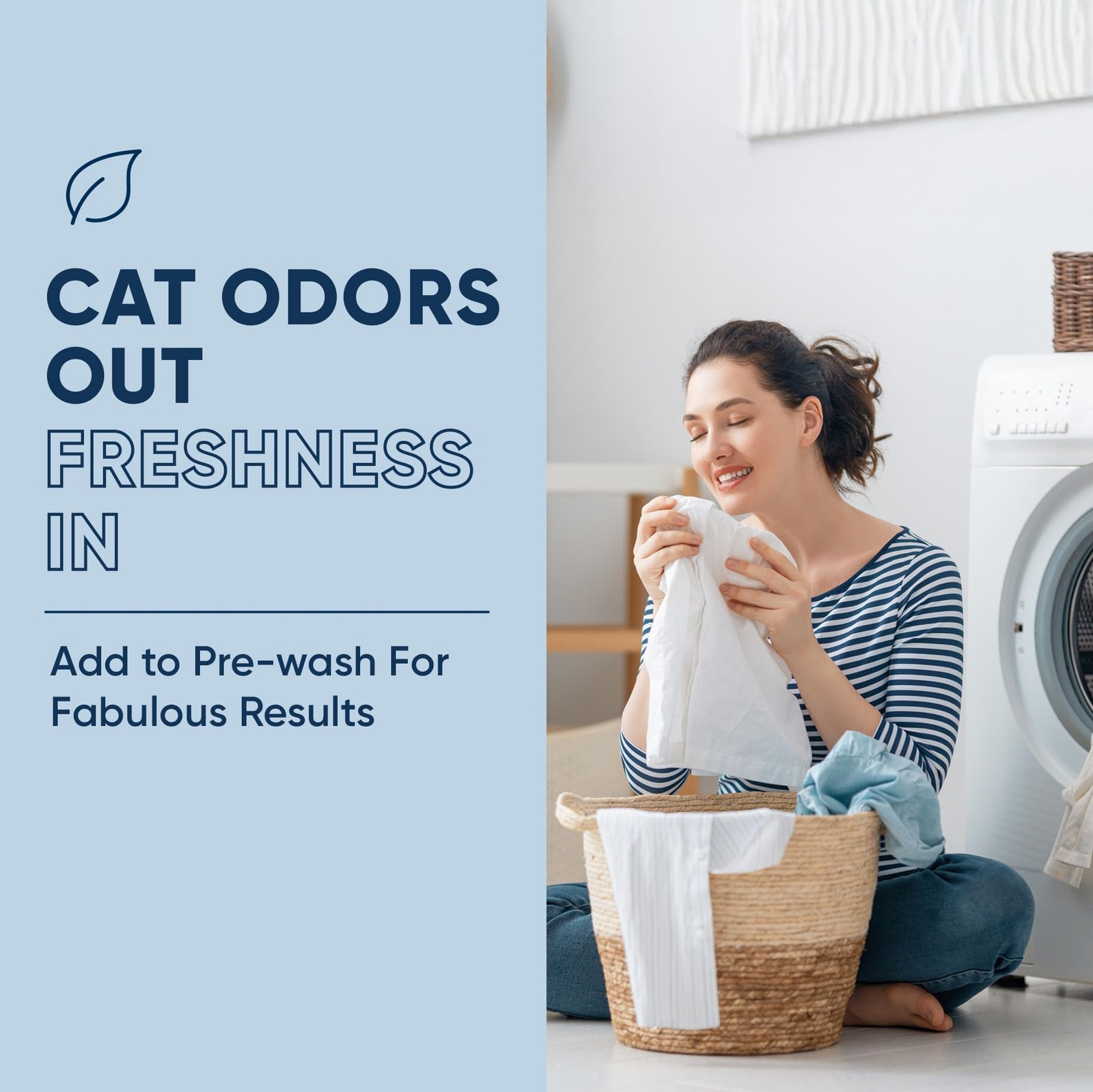 Eco Strong Cat Stain & Odor Remover | Enzyme Urine Neutralizer 160oz for Carpet
