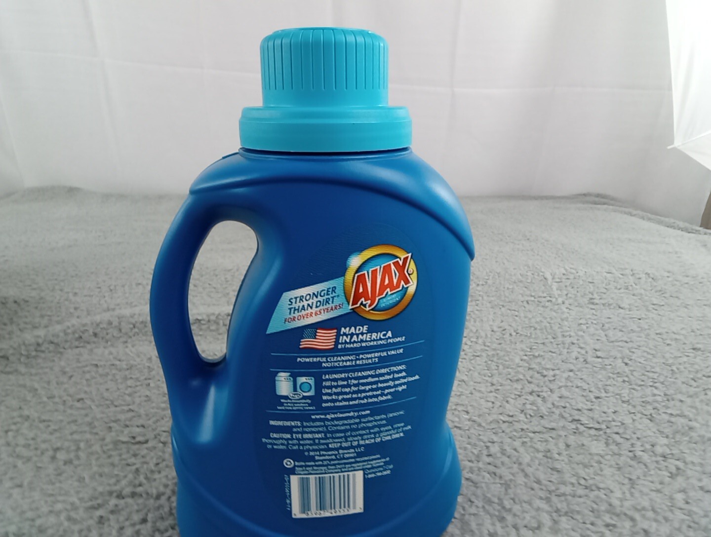 Ajax Advanced Original Clean Laundry Detergent 50 oz He Liquid NEW