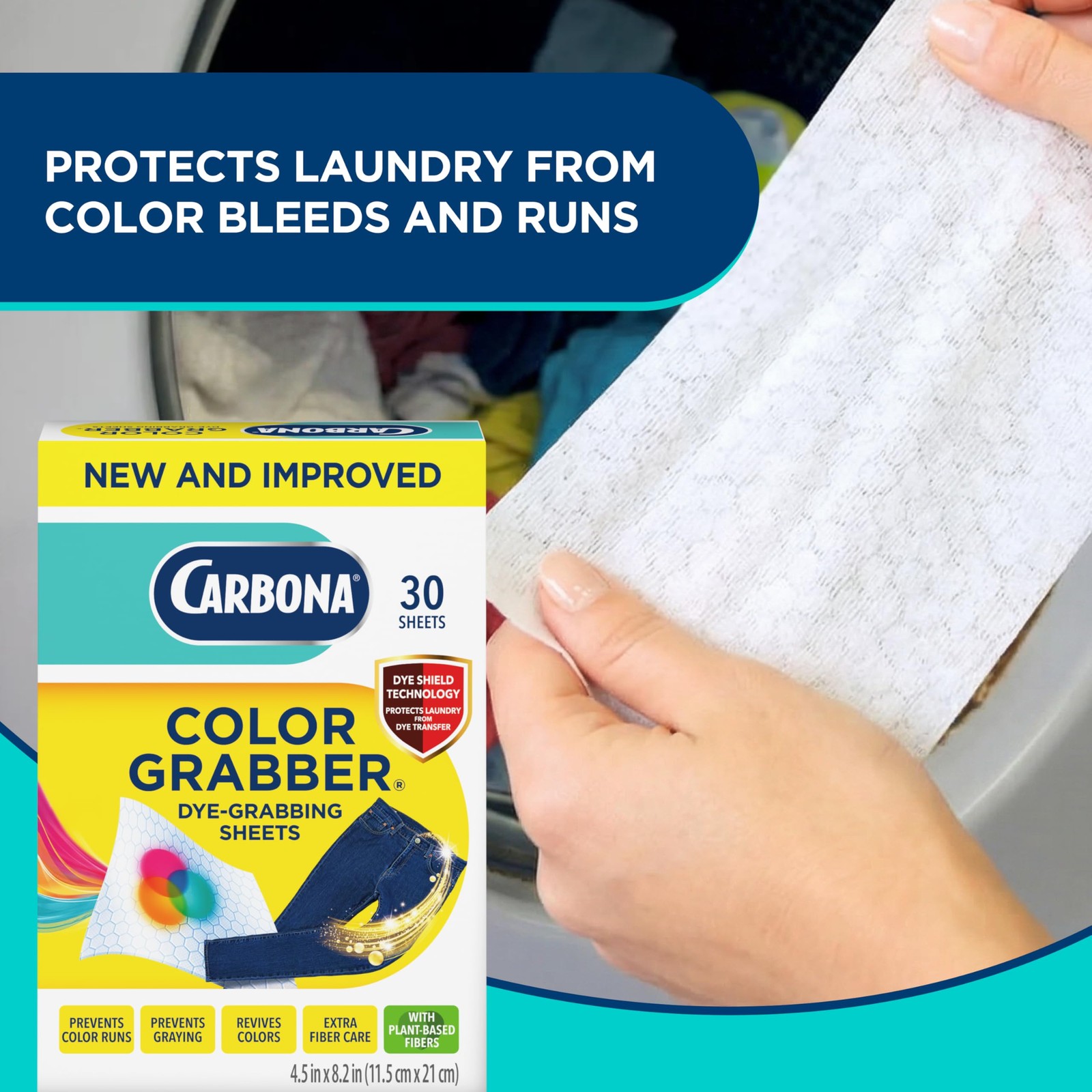 Color Grabber with Microfiber, 30 Count