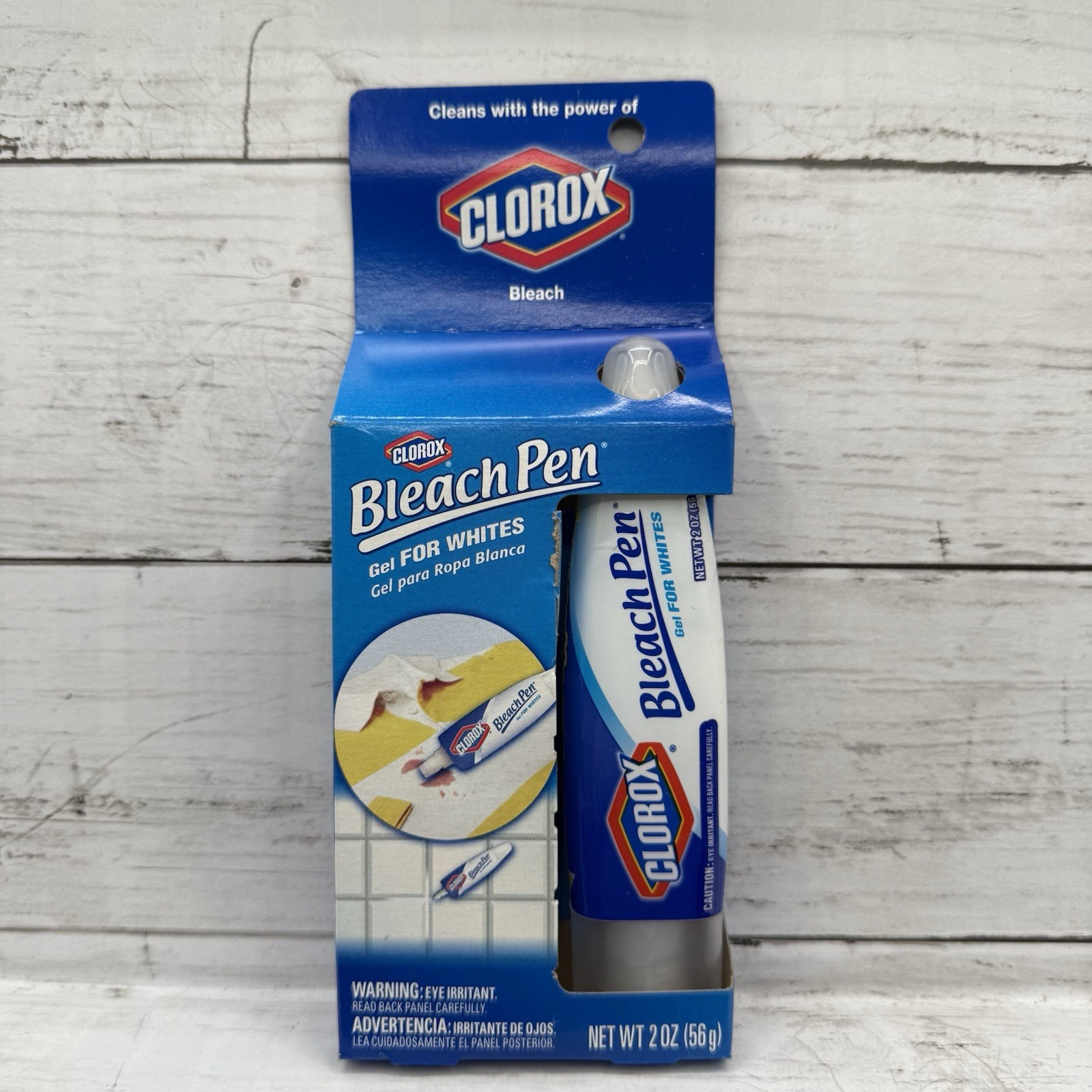 Clorox Bleach Pen Gel Laundry Household Net 2.0 Fl Oz Dual Tipped Discontinued