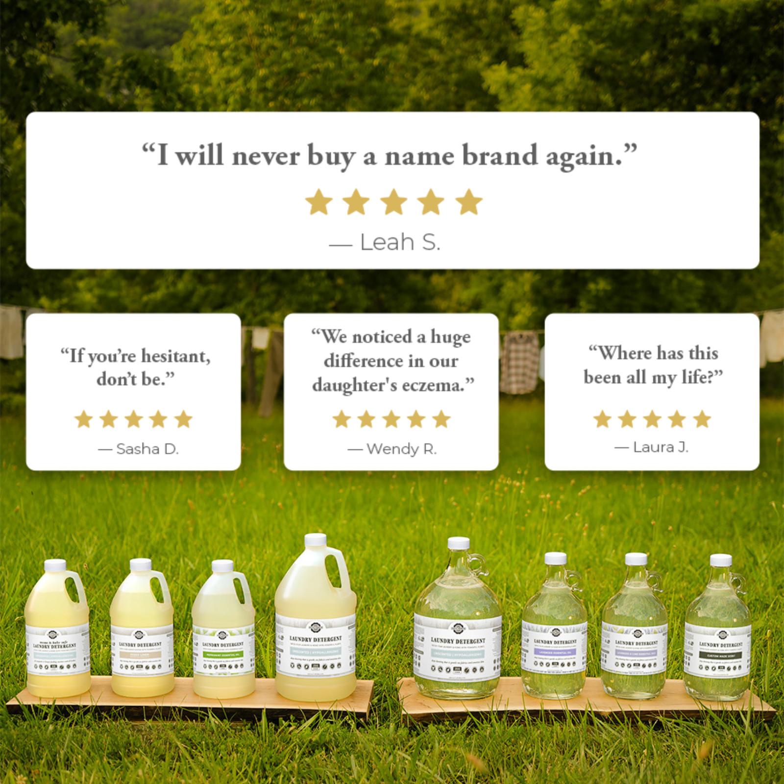 Toxin-Free Laundry Detergent 24 oz | 48 Loads | Plant-Based | Mama & Baby Safe