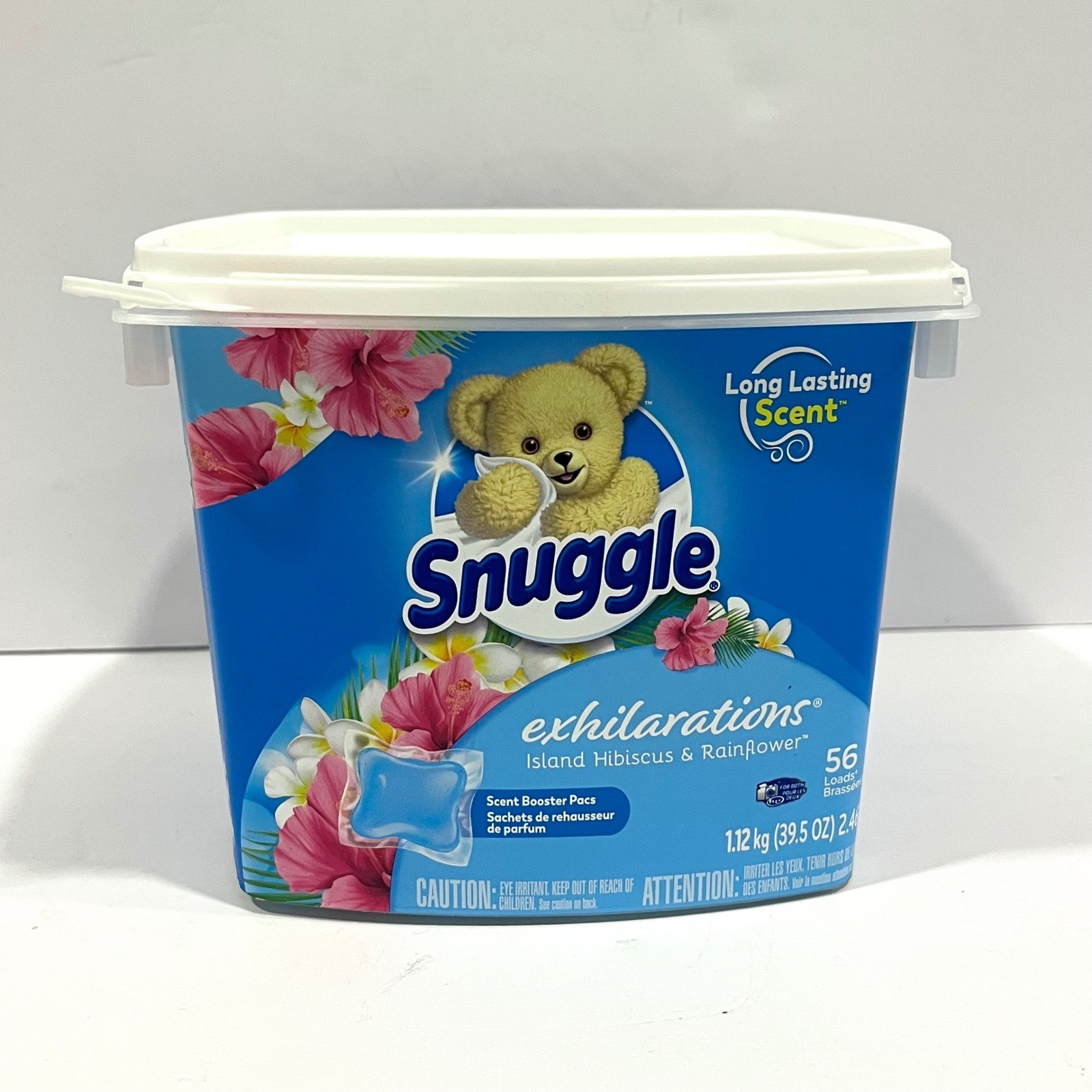 Snuggle Exhilarations Island Hibiscus & Rainflower Scent Booster Pacs 56 ct