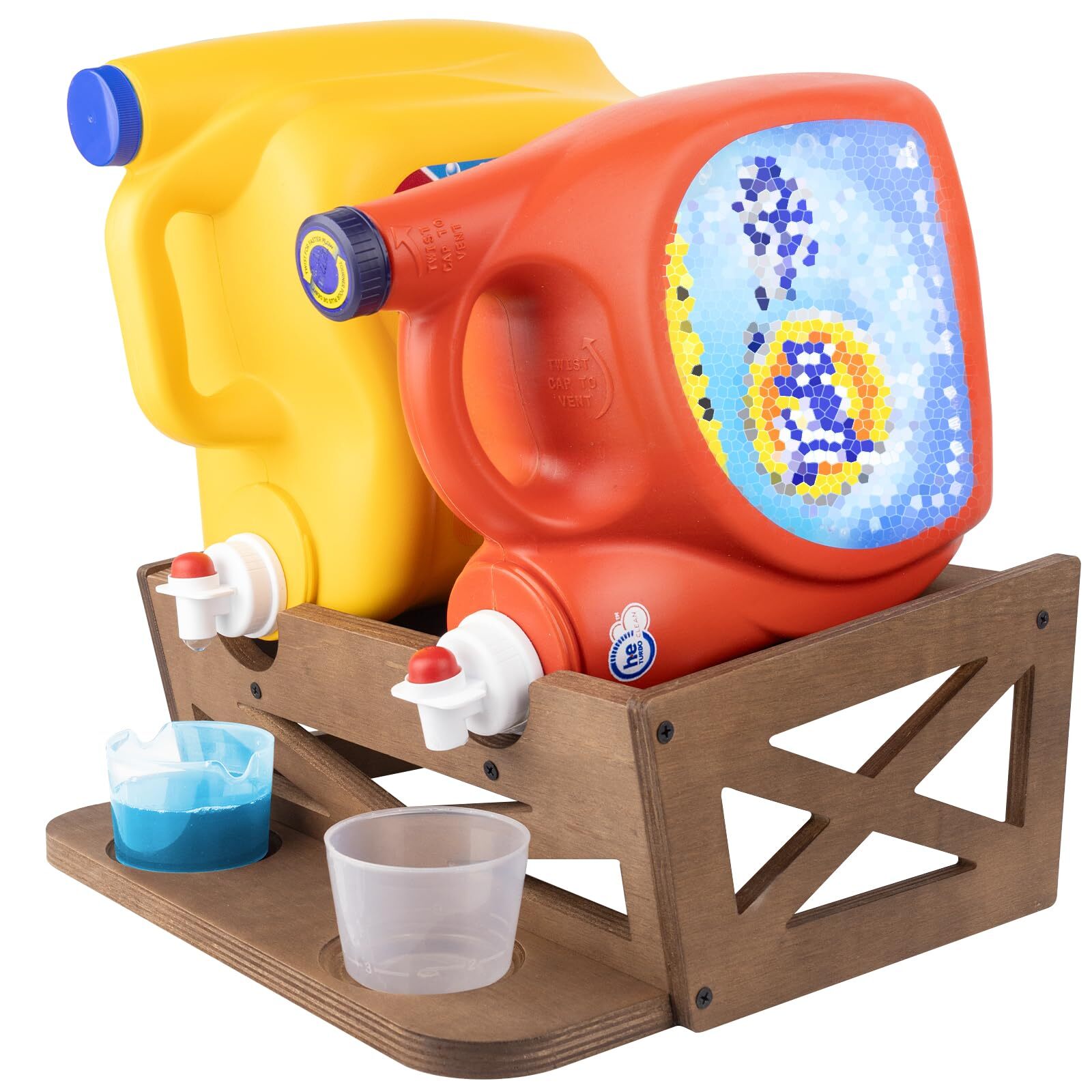Laundry Detergent HolderCan Hold 2 Bottles of Laundry DetergentHolds up to 35…