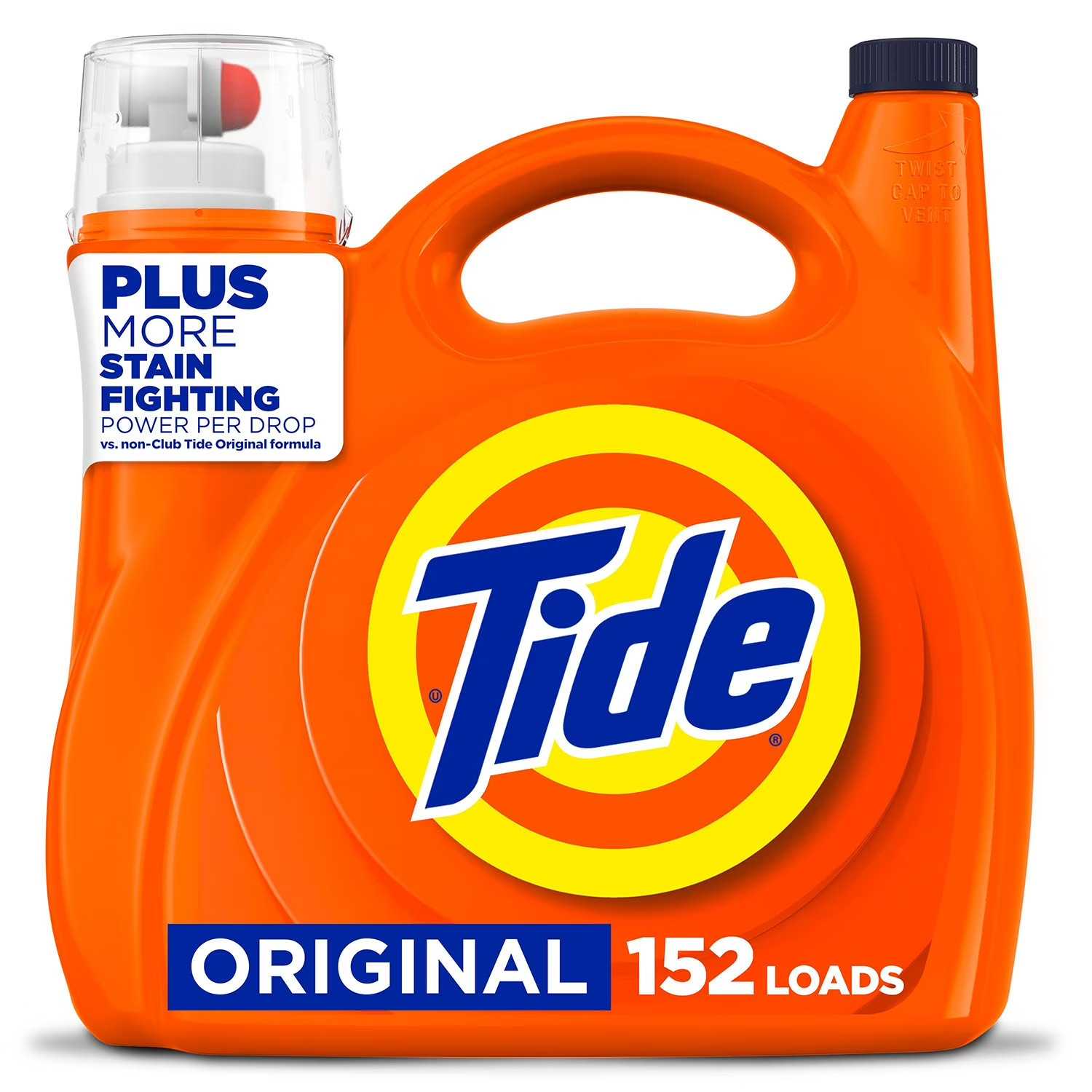 Tide Ultra Concentrated Liquid Laundry Detergent 170 fl oz 152 Loads HE Original