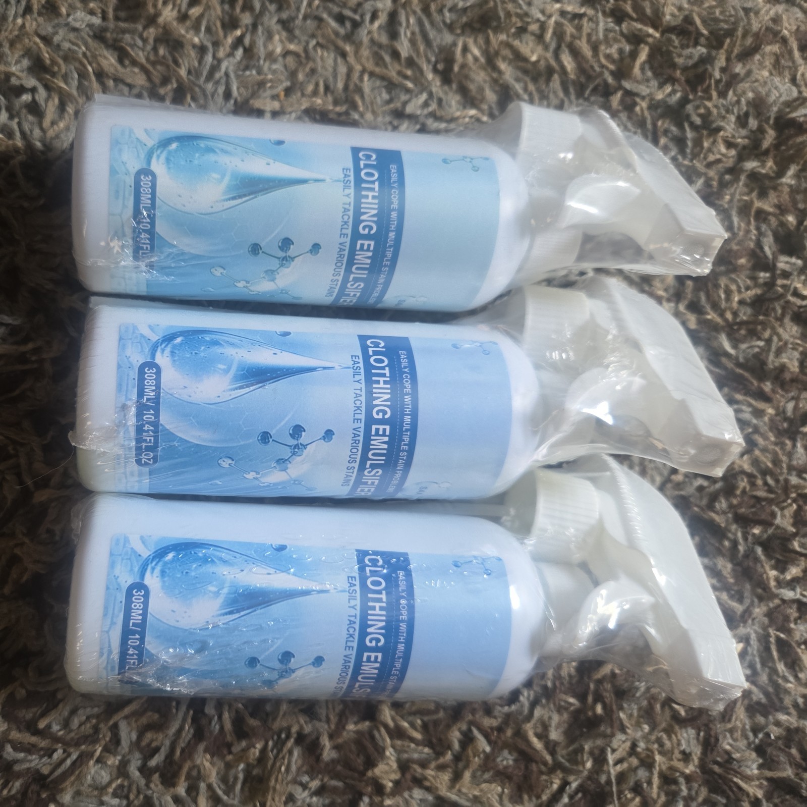 3 Pack Natural Clothing Emulsifier Non Ionic Emulsifier Cleaner – Brand New