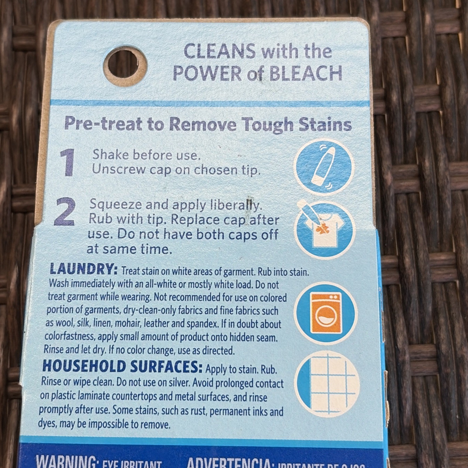 Clorox Bleach Pen Gel For Whites Dual Tipped Sealed USA – DISCONTINUED – NEW