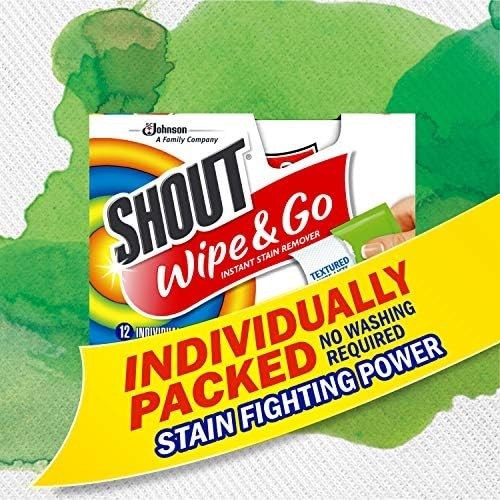 Wipes Stain Remover for Clothes Laundry, Instant Stain Remover and Individual…