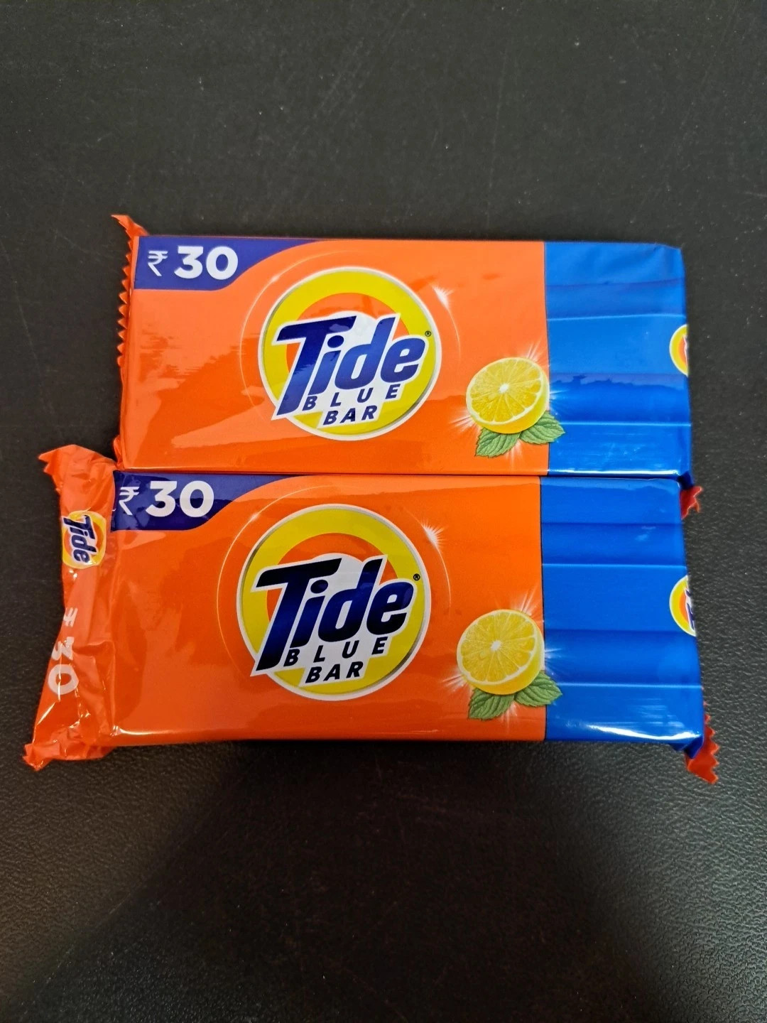 Tide Blue Laundry Bar Soap 250g 2-Pack | Heavy Duty Stain Remover
