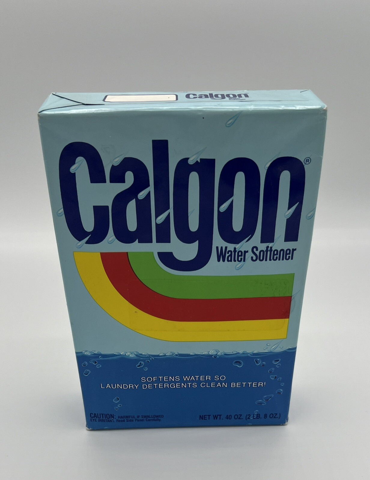 Vintage Calgon Water Softener Powder Discontinued Unopened 40oz