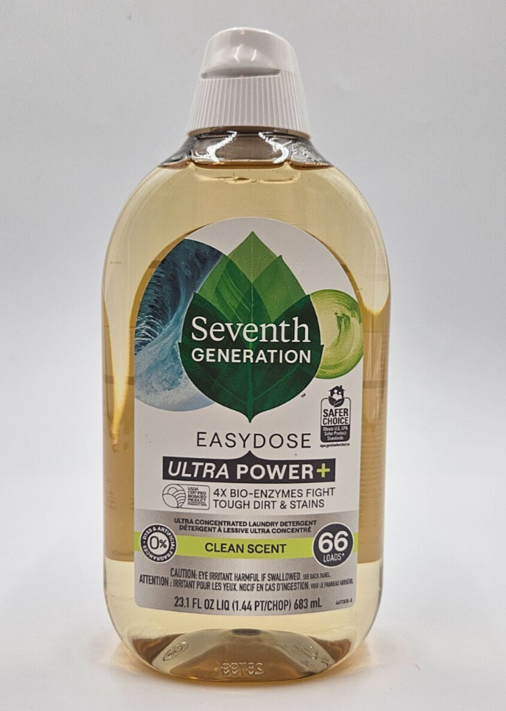 Seventh Generation Laundry Detergent- Clean Scent, 23.1 fl oz/66 Loads-R0075
