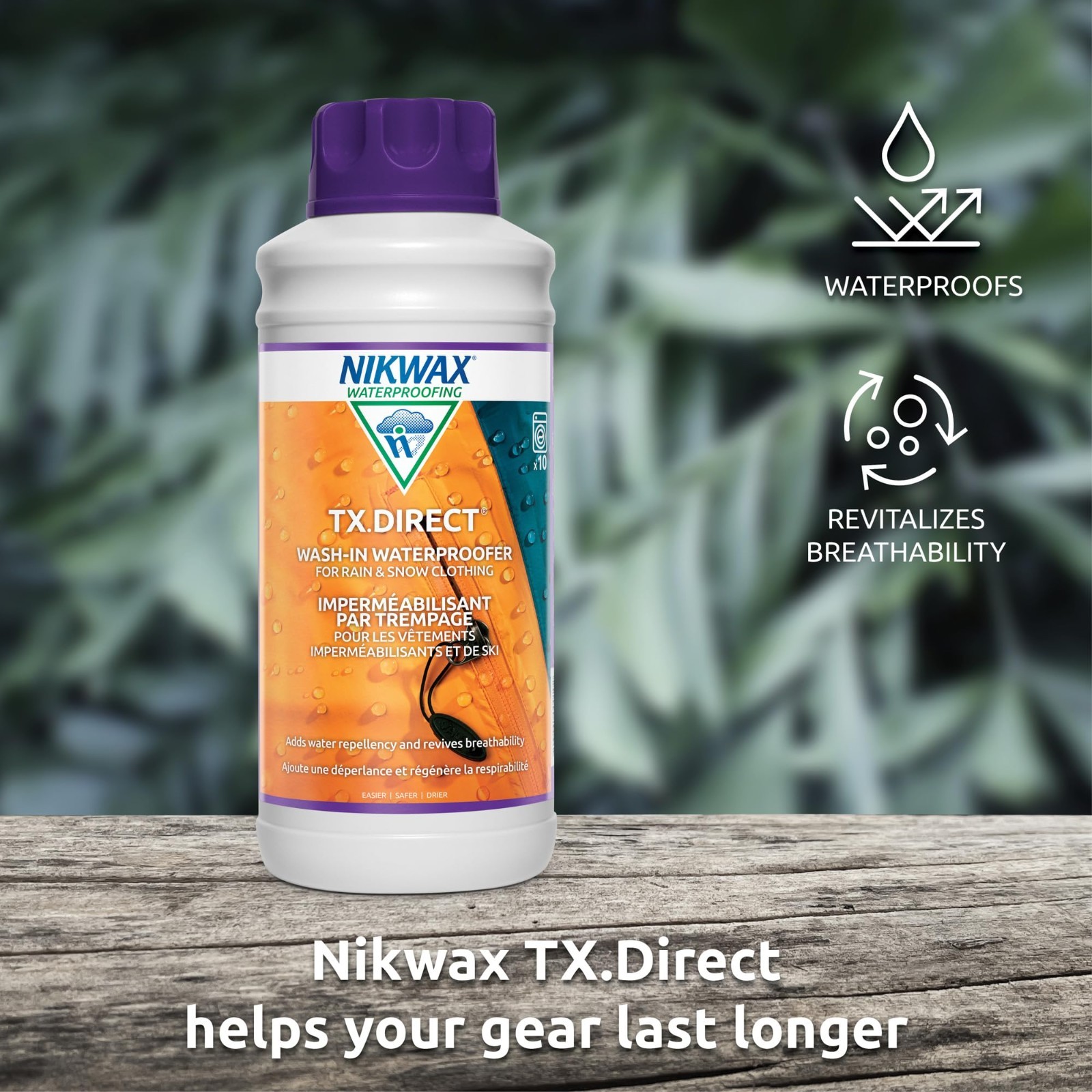 Waterproofing Wash-In Treatment for Fabrics – TX.Direct, 300ml, Eco-Friendly