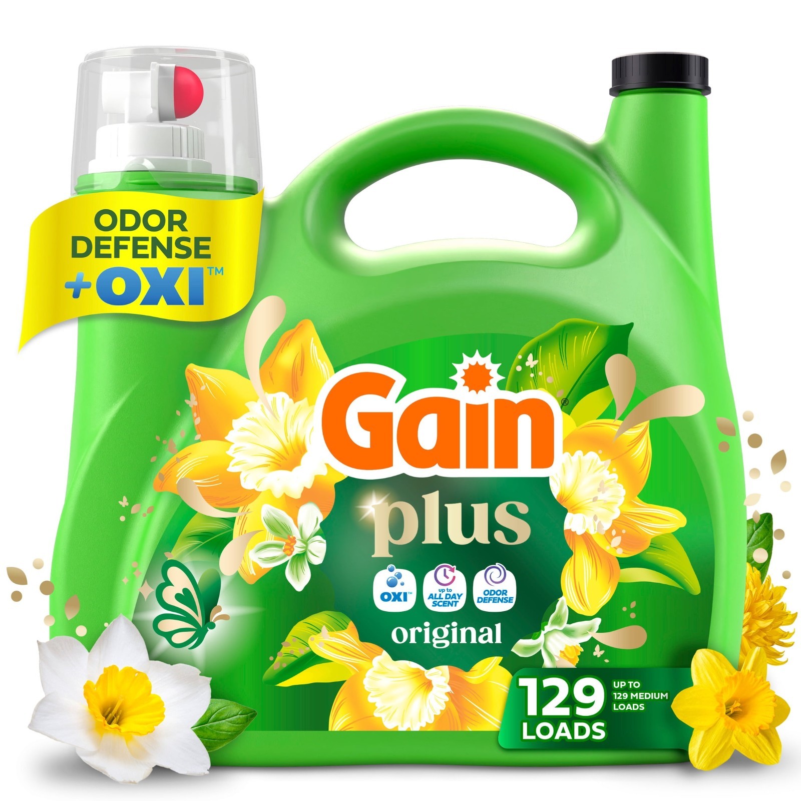 Gain Plus Liquid Laundry Detergent 170oz Original FreeShip No Import Fee!!!