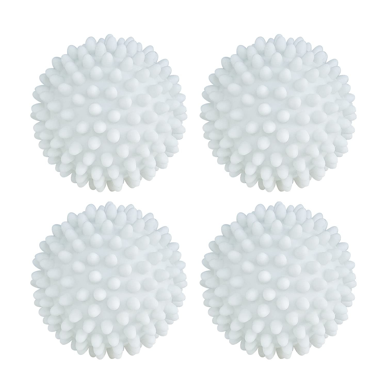 Dryer Balls 4 Pack – Non-Toxic Reusable Dryer Balls (White)