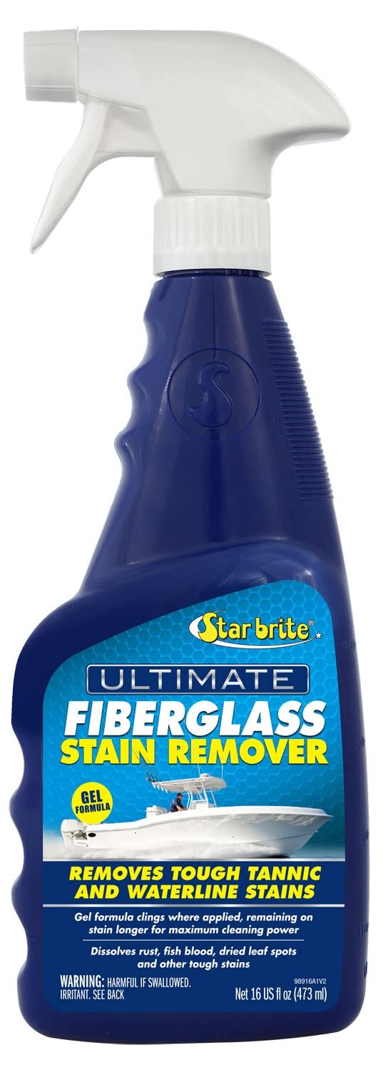STAR BRITE Ultimate Fiberglass Stain Remover – 1 Count (Pack of 1), blue
