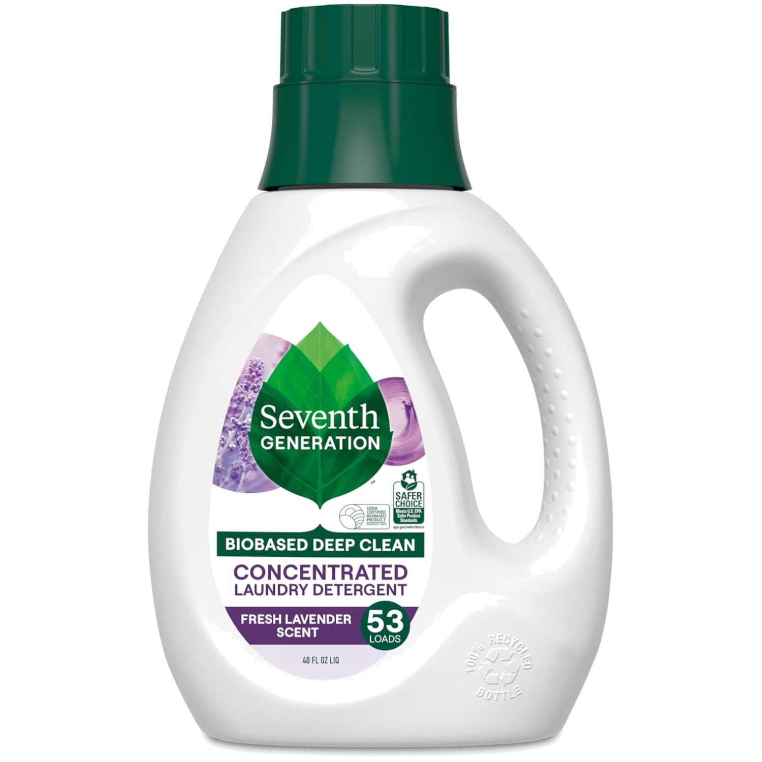 Triple-Enzyme Lavender Detergent 40 oz – Plant-Based & Stain Fighting Formula