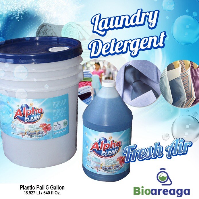 Laundry Detergent, Fabric Softener Or Dish Soap pail with Pump. Delivery